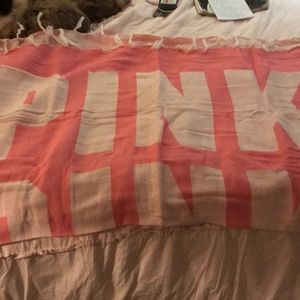 NWT Victoria secret pink cotton blanket small size